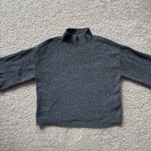 Abercrombie & Fitch Boucle Women’s Mockneck Sweater Tee